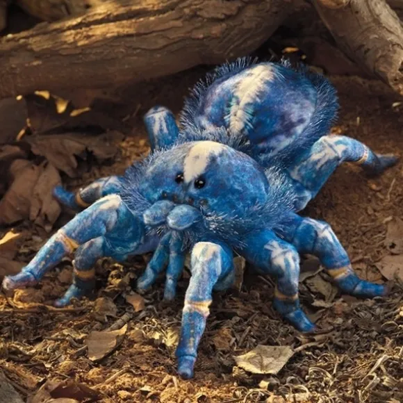 Blue Tarantula Hand Puppet by Folkmanis Puppets
