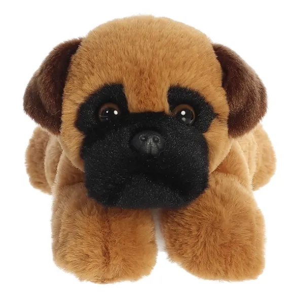 Boden the Stuffed Boxer Mini Flopsie Dog by Aurora