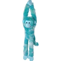 Bright Blue Hanging Monkey Stuffed Animal by Wild Republic