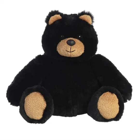 Bronson the 8 Inch Stuffed Black Bear by Aurora