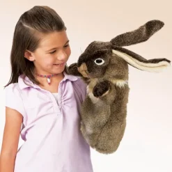 Brown Rabbit Stage Puppet by Folkmanis Puppets