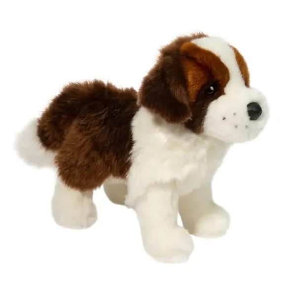 Brutus the Standing Stuffed St. Bernard Dog by Douglas