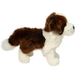 Brutus the Standing Stuffed St. Bernard Dog by Douglas