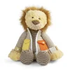 Buckle and Snap Buddies Plush Lion Learning Toy by Demdaco