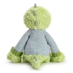 Buckle and Snap Buddies Plush Dinosaur Learning Toy by Demdaco