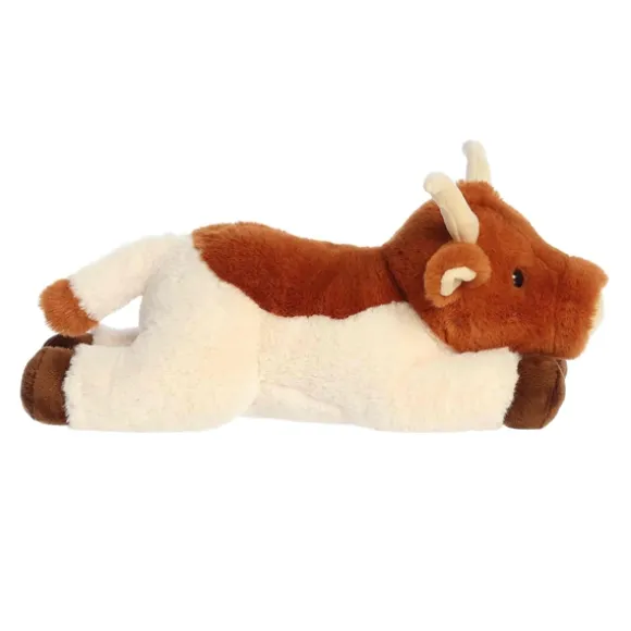 Buck the Plush Longhorn Cow 12 Inch Flopsie by Aurora
