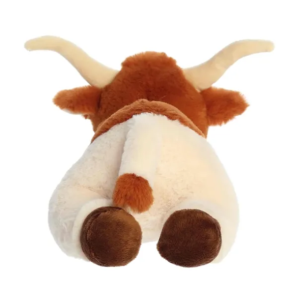 Buck the Plush Longhorn Cow 12 Inch Flopsie by Aurora