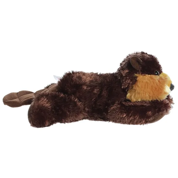 Builder the Stuffed Beaver Mini Flopsie by Aurora