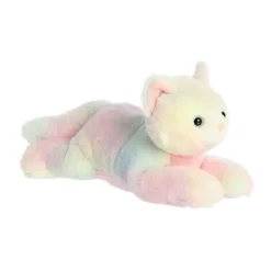 Calli the Plush Rainbow Kitten Flopsie by Aurora