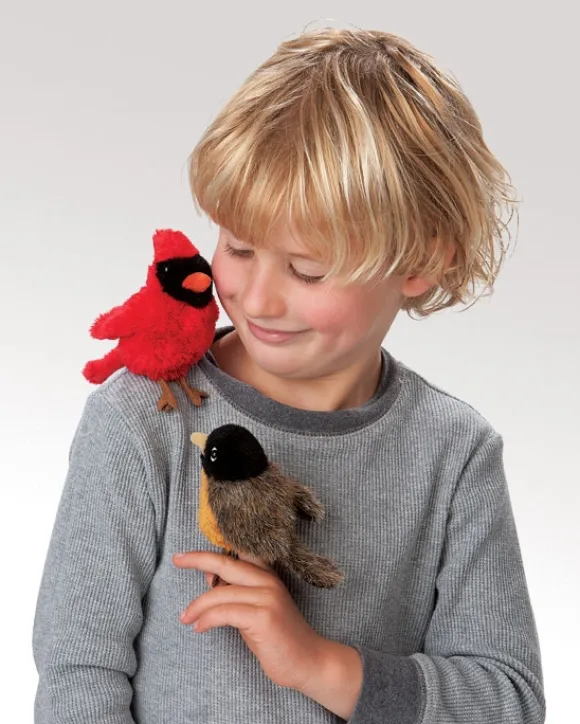 Cardinal Finger Puppet by Folkmanis Puppets
