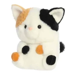 Caroline the Calico Cat Stuffed Animal 5 Inch Rolly Pet by Aurora