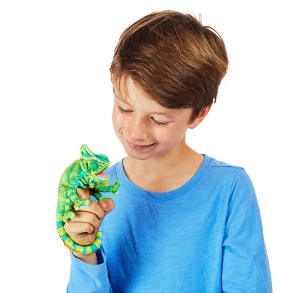 Chameleon Finger Puppet by Folkmanis Puppets