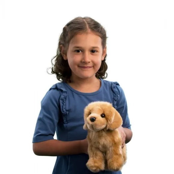 Chap the Standing Stuffed Golden Retriever by Douglas