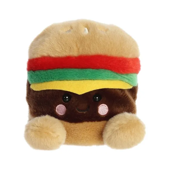 Charles the Plush Cheeseburger Palm Pals by Aurora