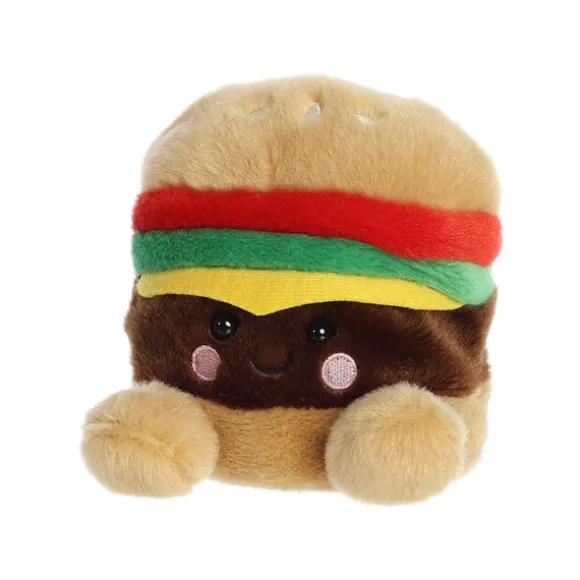 Charles the Plush Cheeseburger Palm Pals by Aurora