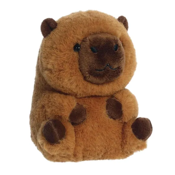 Charlie the Capybara Stuffed Animal 5 Inch Rolly Pet by Aurora