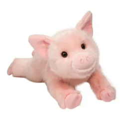 Charlize the Lying Plush Pig by Douglas