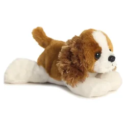 Chaz the Stuffed Cavalier King Charles Spaniel Mini Flopsie by Aurora