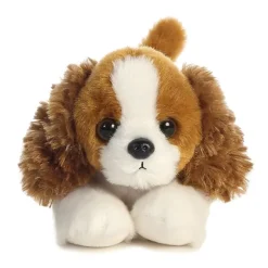 Chaz the Stuffed Cavalier King Charles Spaniel Mini Flopsie by Aurora