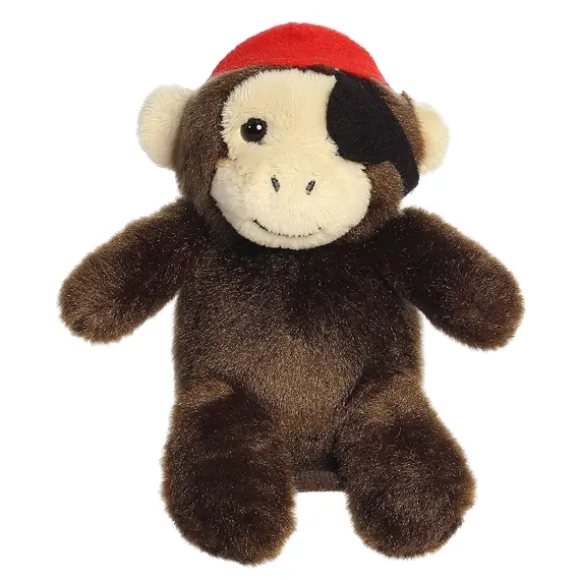 Cheeky Buccaneer the Stuffed Monkey Magnetic Shoulderkins Plush by Aurora