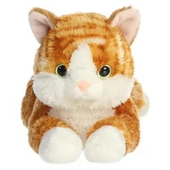 Chester the Stuffed Orange Tabby Cat by Aurora
