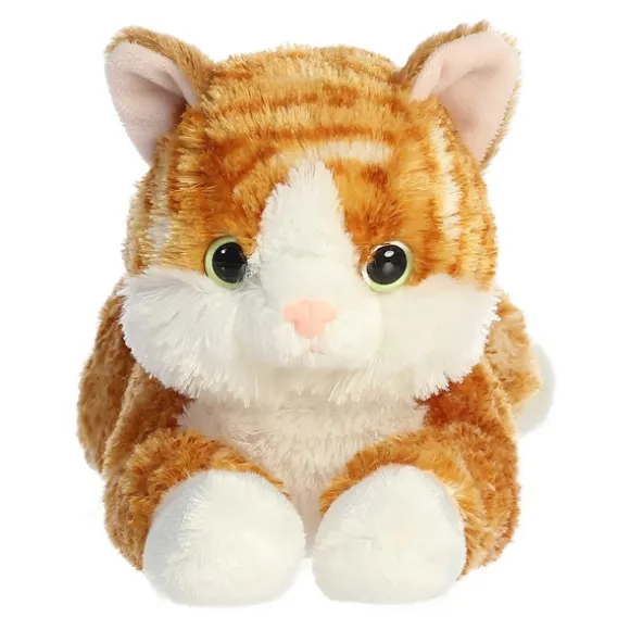 Chester the Stuffed Orange Tabby Cat by Aurora