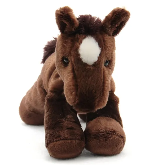 Chestnut the Stuffed Brown Horse Mini Flopsie by Aurora