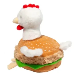 Chicken Sandwich Stuffed Animal Macaroon Plush by Douglas