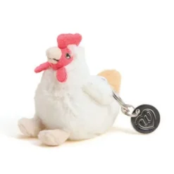 Chicken Stuffed Animal Keyring by Warmies