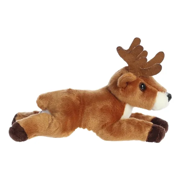Chuck the Stuffed Buck Plush Mini Flopsie Deer by Aurora