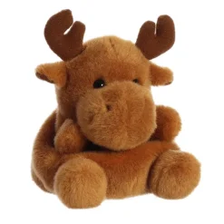 Cinnamon The Stuffed Moose Palm Pals Plush by Aurora