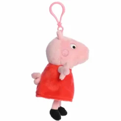 Clip-On Peppa Pig Stuffed Animal Bag Charm by Aurora