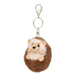 Clip-On Stuffed Hedgehog Bag Charm by Douglas