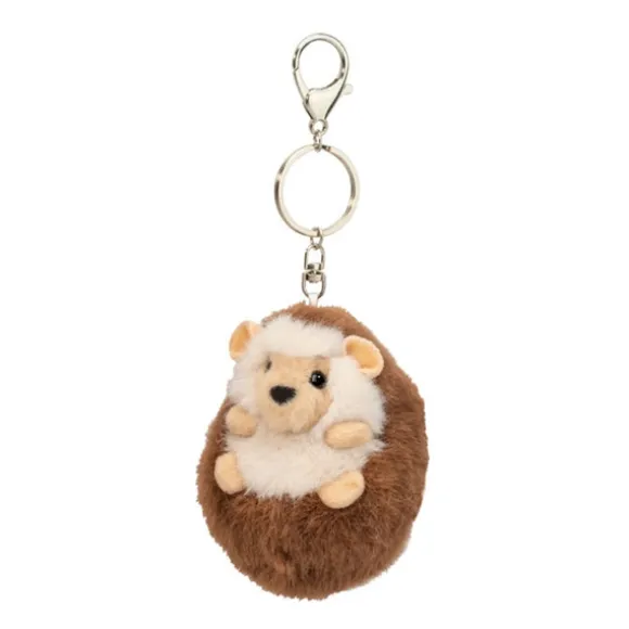 Clip-On Stuffed Hedgehog Bag Charm by Douglas
