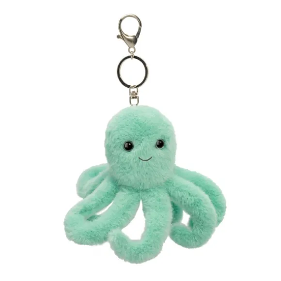 Clip-On Stuffed Octopus Bag Charm by Douglas