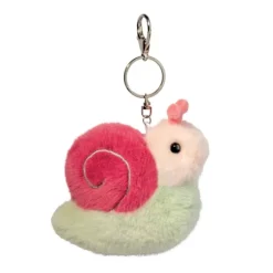 Clip-On Stuffed Snail Bag Charm by Douglas
