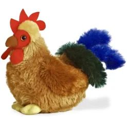 Cocky the Stuffed Rooster Plush Mini Flopsie by Aurora