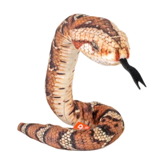 Coilkins Posable Stuffed Puff Adder Snake by Wild Republic