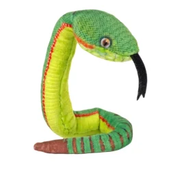 Coilkins Posable Stuffed Sabah Pit Viper Snake by Wild Republic