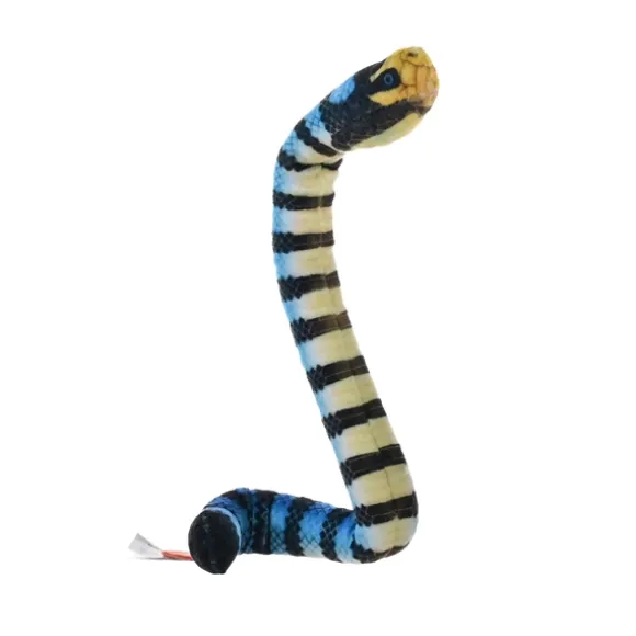 Coilkins Posable Stuffed Yellow Lipped Sea Snake by Wild Republic