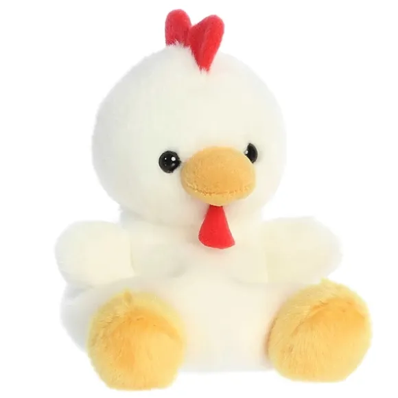Cooper the Plush Chicken Palm Pals by Aurora
