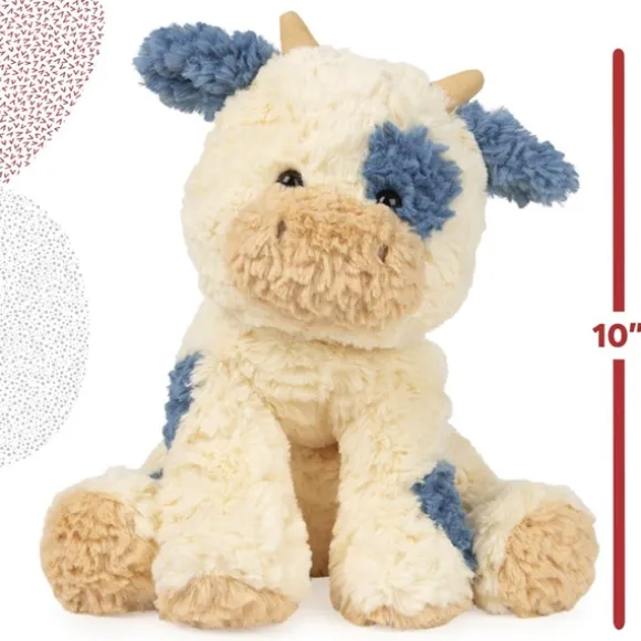 Cozys Plush Cow Stuffed Animal by Gund