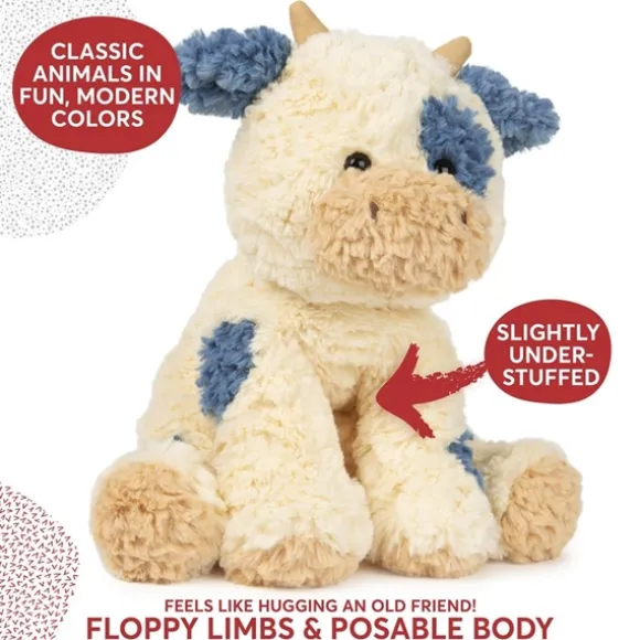 Cozys Plush Cow Stuffed Animal by Gund