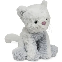 Cozys Plush Ice Blue Cat Stuffed Animal by Gund