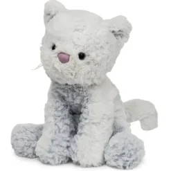 Cozys Plush Ice Blue Cat Stuffed Animal by Gund