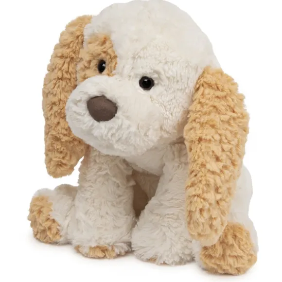 Cozys Plush White and Tan Puppy Stuffed Animal by Gund