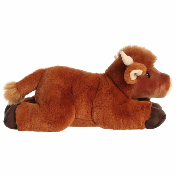 Craig the Stuffed Highland Cow 12 Inch Flopsie by Aurora