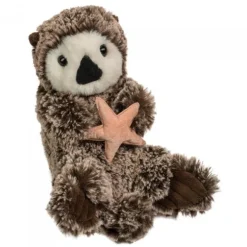 Cruz the Stuffed Otter With Starfish by Douglas