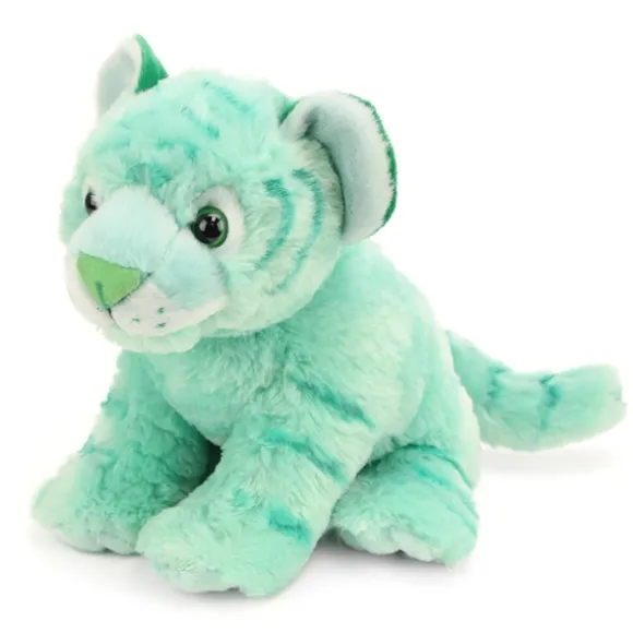 Cuddlekins Green Tiger Stuffed Animal by Wild Republic