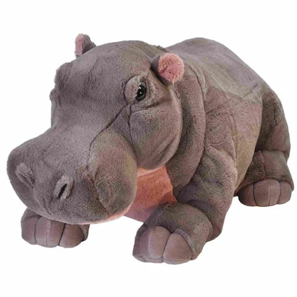Cuddlekins Jumbo Hippo Stuffed Animal by Wild Republic